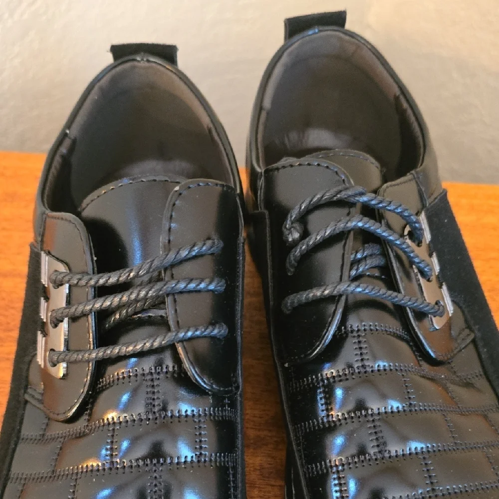 Gatsby Men's Black Oxfords Size